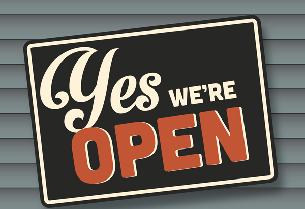Are you OPEN?